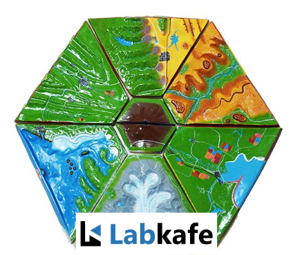 Landform model by Labkafe. Geography Lab Package includes this.